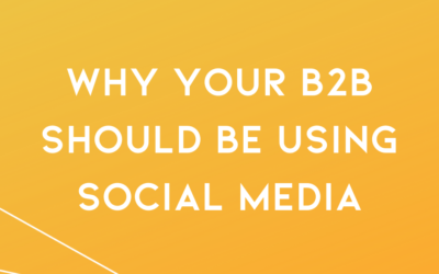 12 reasons why your B2B should be using social media